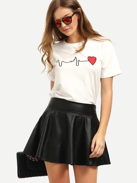 T-shirt Con Disegno