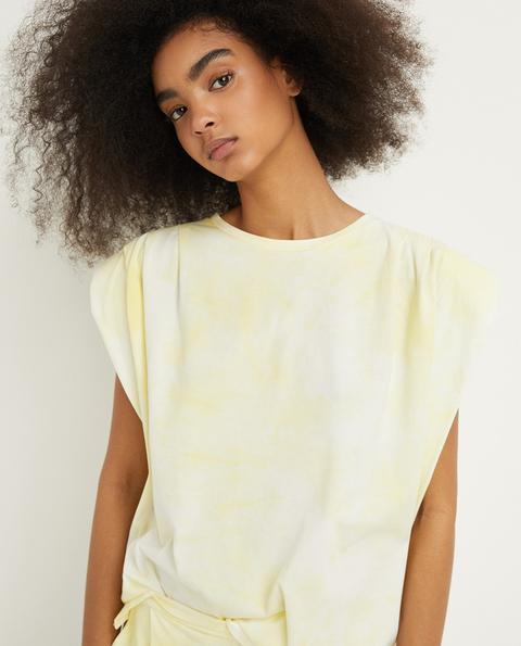Sfera - Camiseta De Mujer Tie Dye Manga Corta