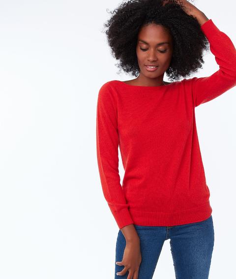 Cashmere Boat Neck Jumper - Venus