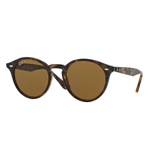 Ray Ban Rb2180 Donna Sunglasses Lenti: Marrone Polarizzate, Montatura: Tartaruga - Rb2180 710/83 49-21