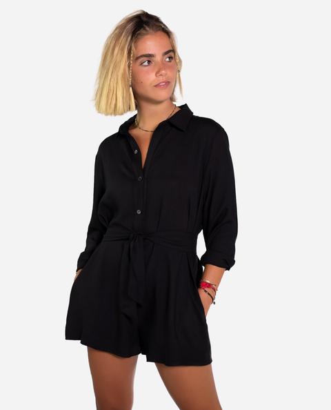 All Day Long Jumpsuit Black