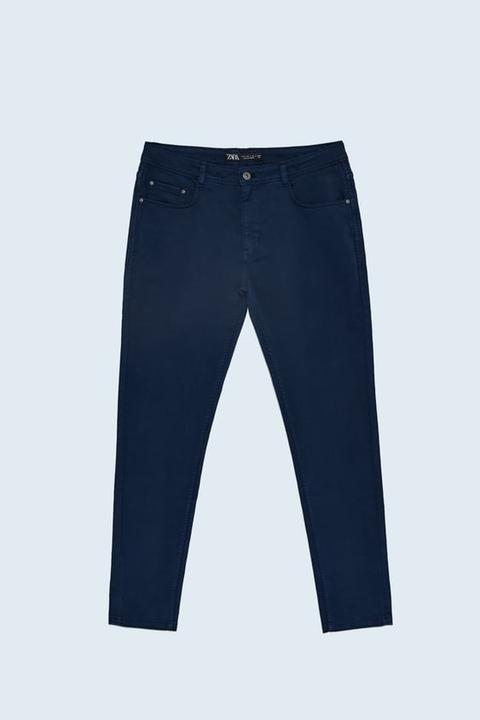 Pantalón Básico Slim Fit