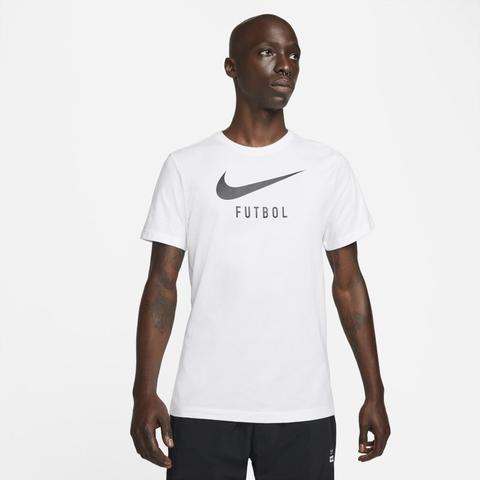 Nike Swoosh Camiseta De Fútbol - Hombre - Blanco