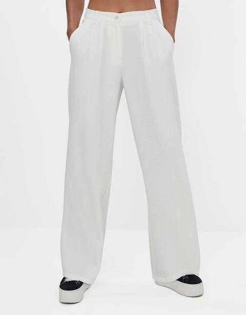 Wide-leg Trousers