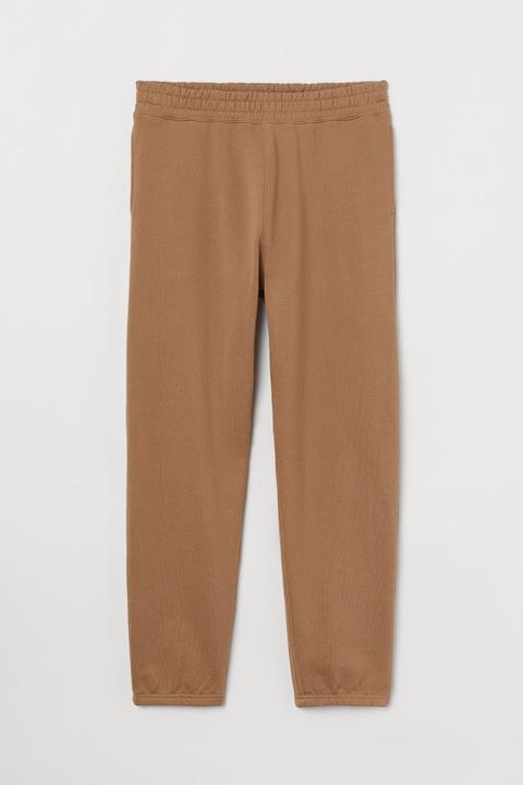 Cotton Joggers - Beige