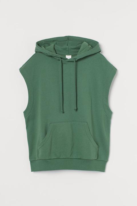 Sudadera Sin Mangas - Verde