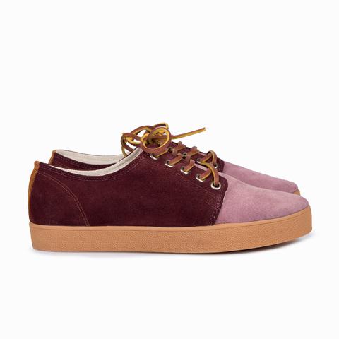 Higby Burgundy Lilac Caramel