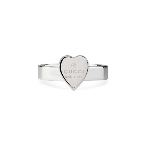 Heart Ring With Gucci Trademark