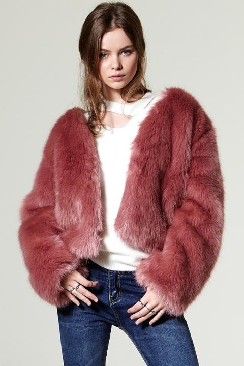 Sula Faux Fur Jacket