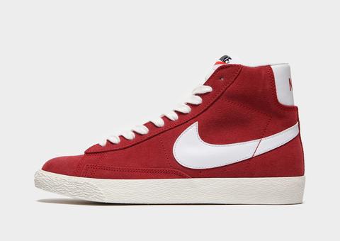 Nike Blazer Mid Júnior, Red/white