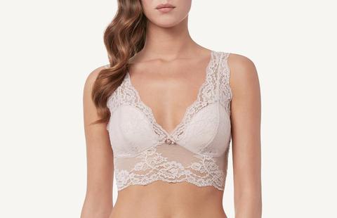 Reggiseno A Triangolo Lace And Silk