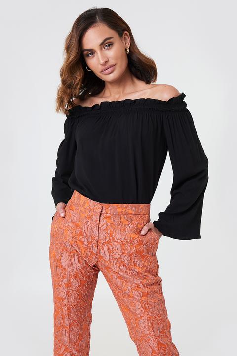 Venda Off Shoulder Top Schwarz