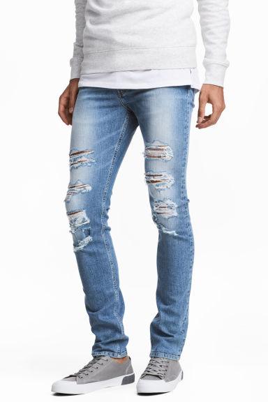 Skinny Low Trashed Jeans