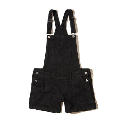 Denim Short Overalls