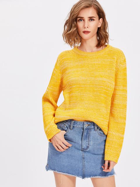 Marled Knit Jumper