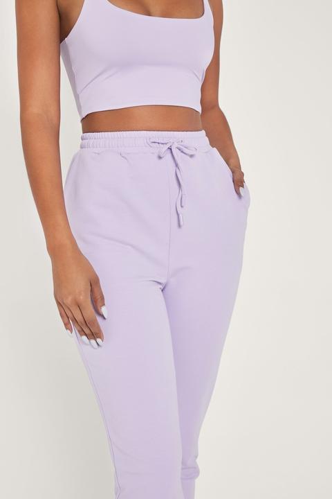 Sylvia Loopback Joggers - Lilac