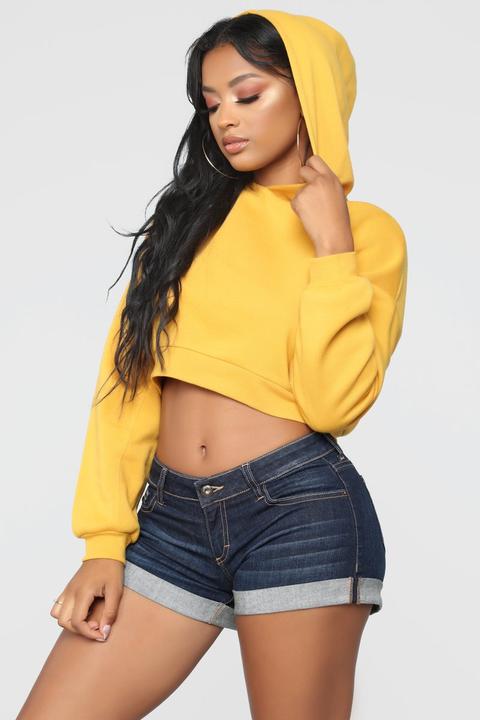 Harlow Hoodie - Mustard