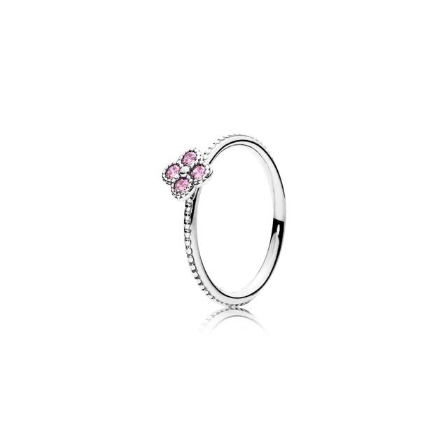Anello Fiore Orientale Rosa from PANDORA on 21 Buttons