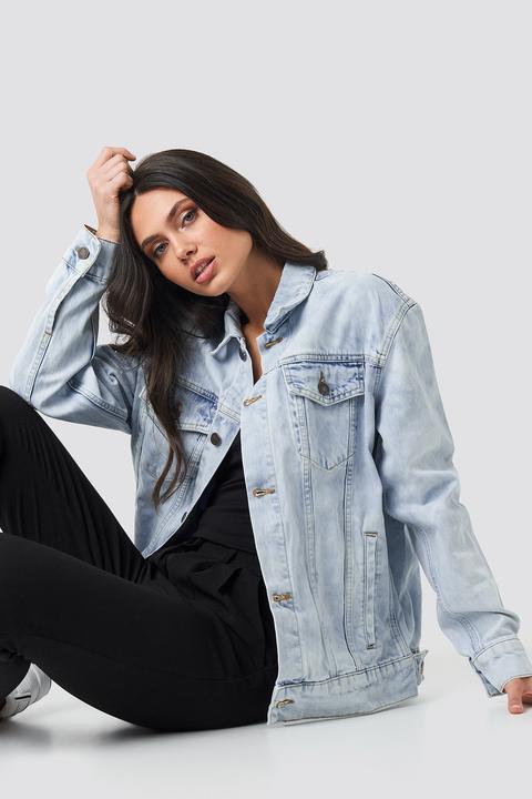 Upsize Jacket Blue Spider Blau