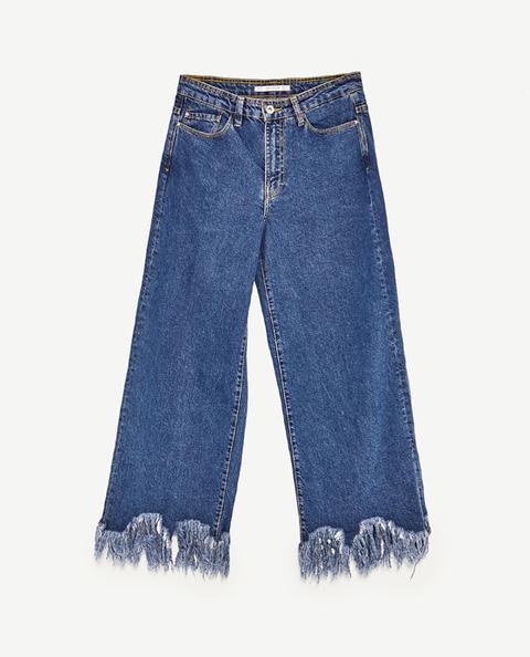 Pantalón Denim Ancho