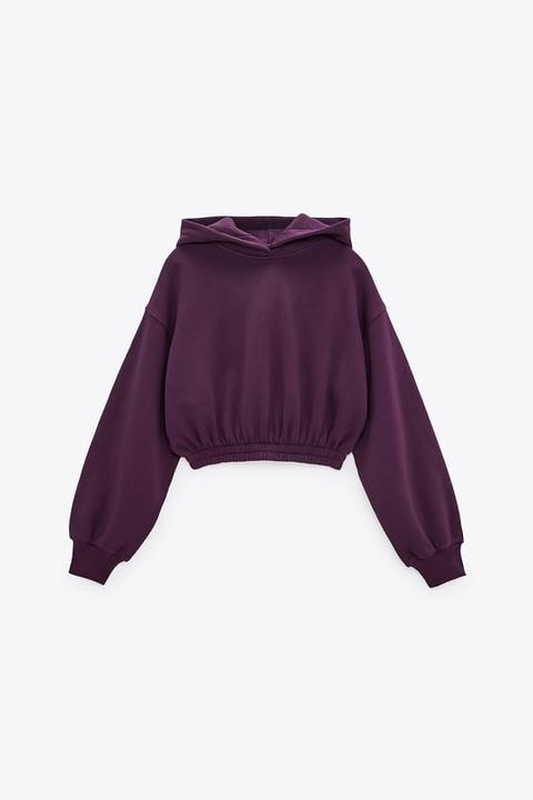 Sudadera Cropped Limitless Contour Collection