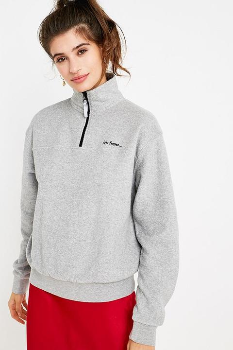 Iets Frans&hellip; Half-zip Fleece Track Top