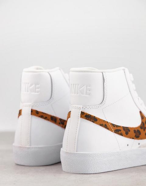 nike blazer mid 77 womens leopard print