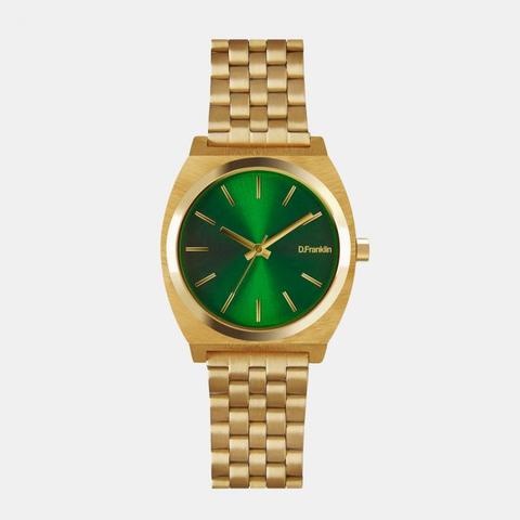 Reloj Unico Gold Green