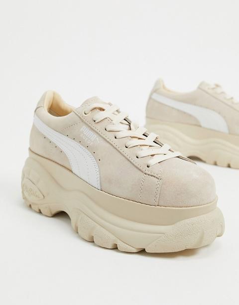 Zapatillas Clásicas De Ante En Blanco Aurora De Puma X Buffalo