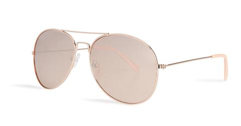Rose Aviator Sunglasses