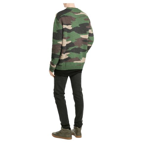 Off White Camo Sweater Fw16