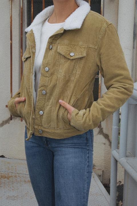 Brandy melville sale shaine corduroy jacket