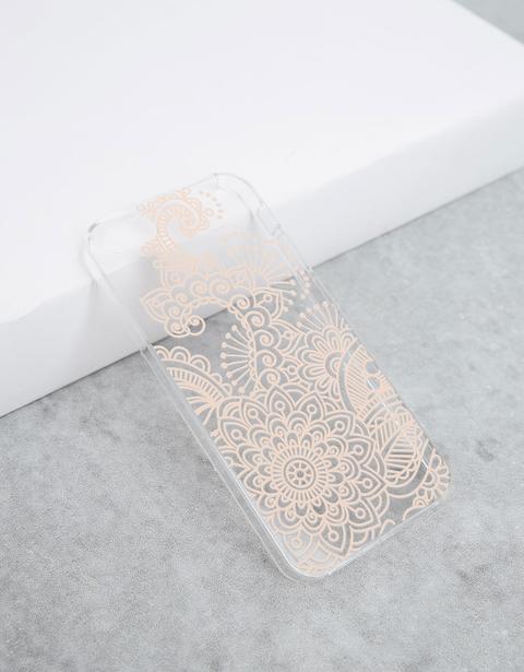 Carcasa Tatuaje Henna Relieve Iphone 5/5s/5se