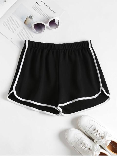 Contraste Trim Dolphin Shorts