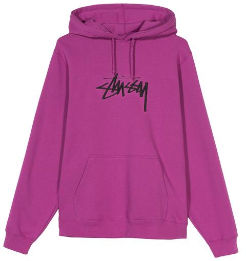 pink stussy sweatshirt