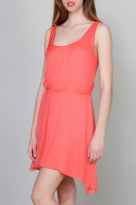 Vestido De Seda Con Escote En Espalda De A Collection