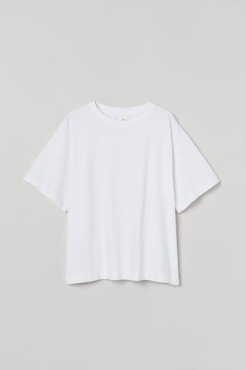 Camiseta Recta - Blanco