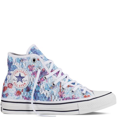 chuck taylor all star floral