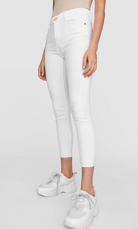 Skinny-jeans Weiß