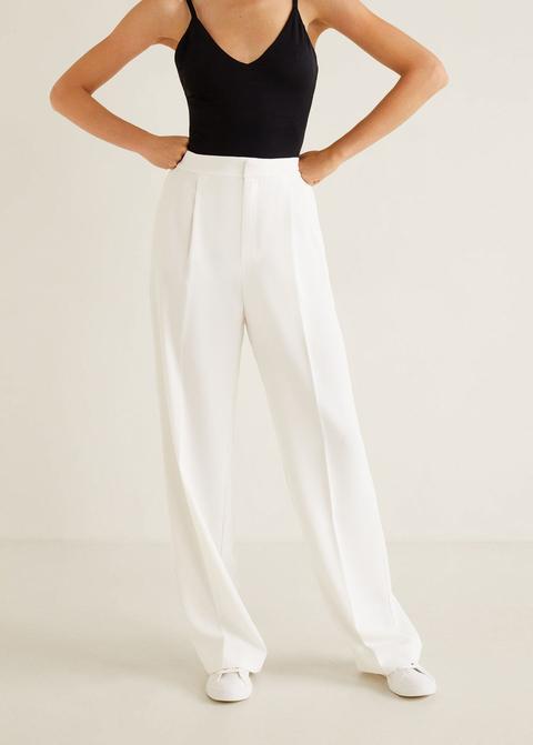 High-waist Palazzo Trousers