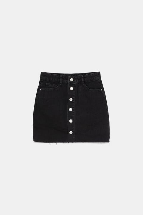 Falda Mini Denim