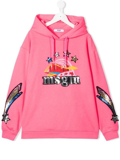 msgm pink sweatshirt