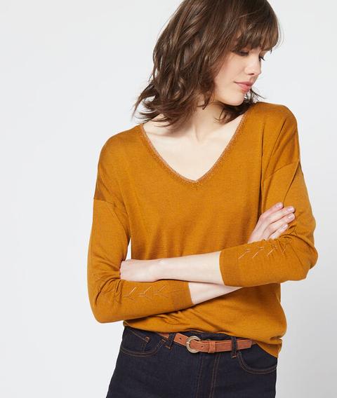 sueter vans mujer amarillo