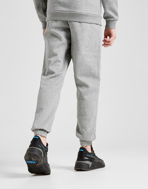 puma core logo pants grey