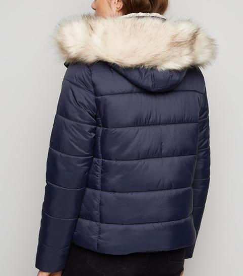 new look long puffer coat