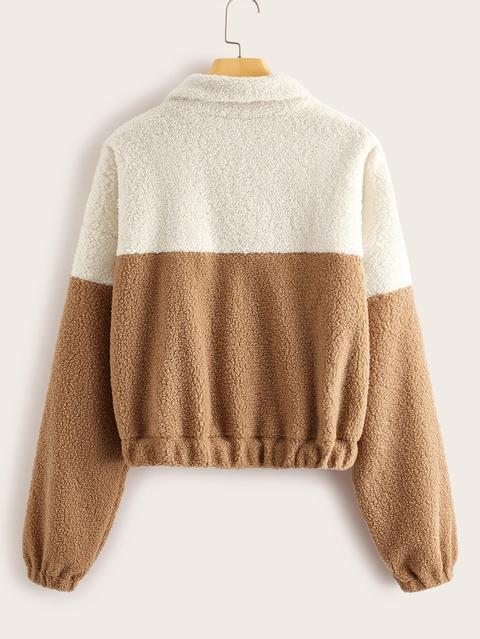 o ring zipper sweater