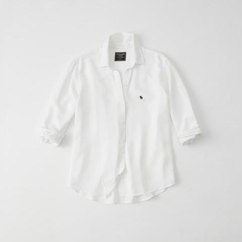 abercrombie & fitch button up shirt