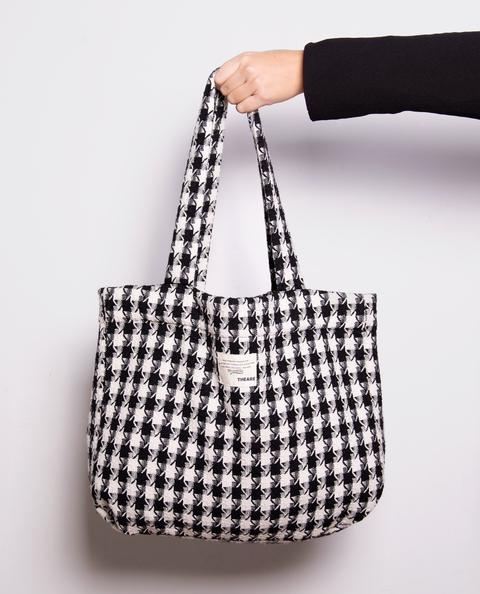 Tote Bag Copenhague · Blanco Y Negro