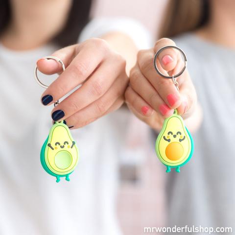 Set Di 2 Portachiavi Avocado - For Friends Who Fit Perfectly (eng)