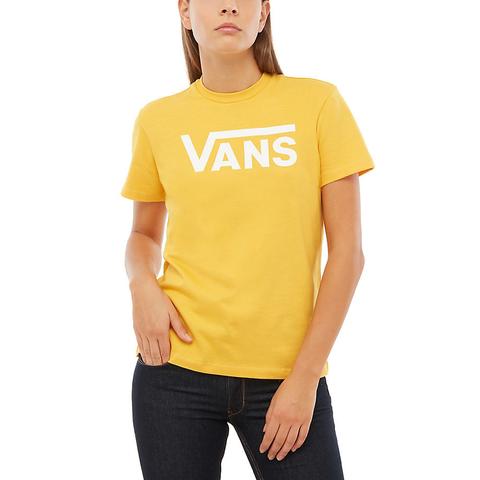 yellow vans t shirt womens